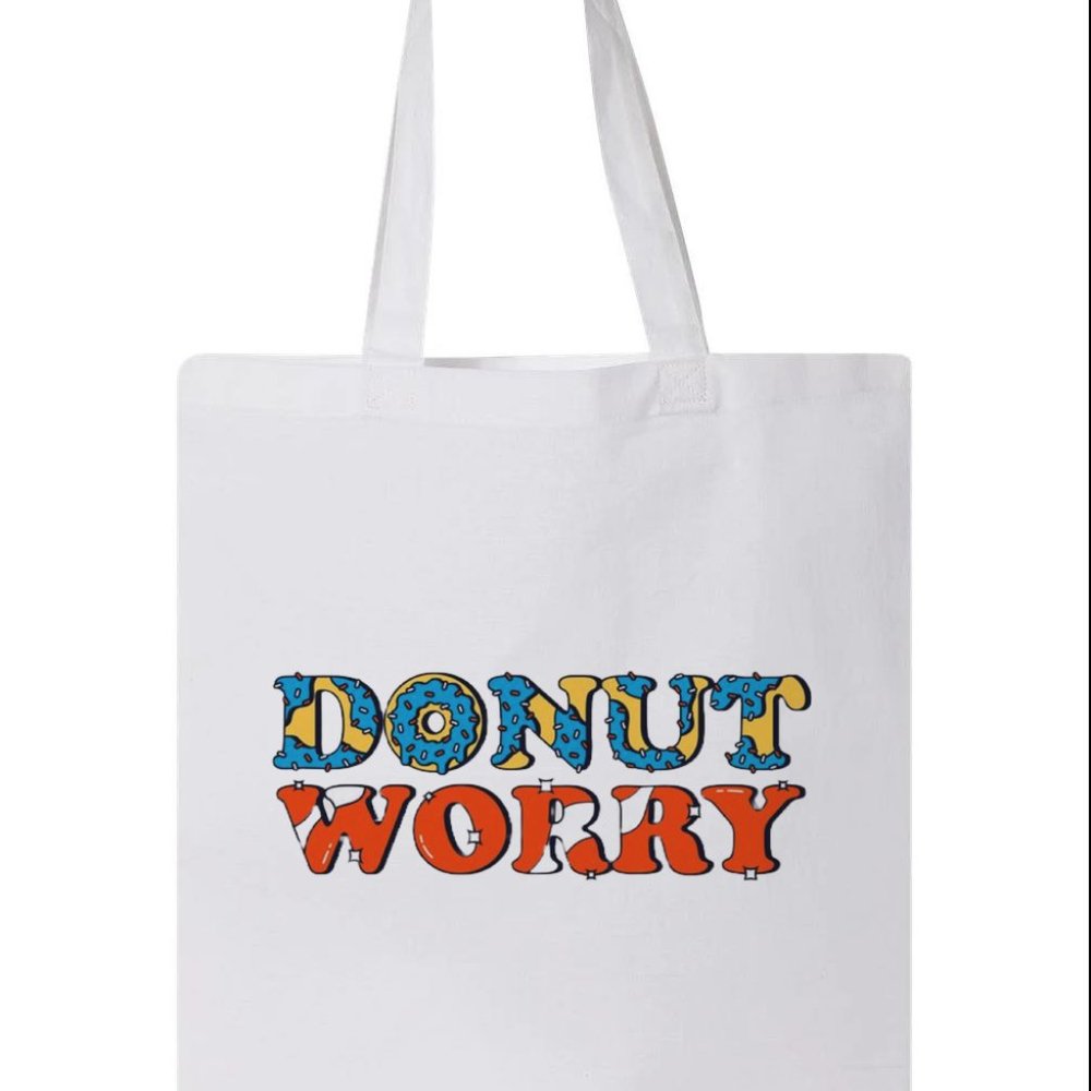 Donut Worry Tote Bag